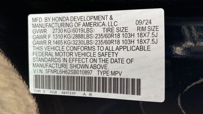 2025 Honda Odyssey EX-L