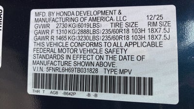 2026 Honda Odyssey EX-L