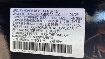 2026 Honda Odyssey Sport-L