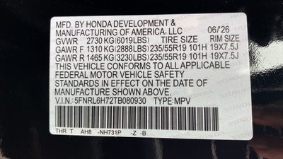 2026 Honda Odyssey Sport-L