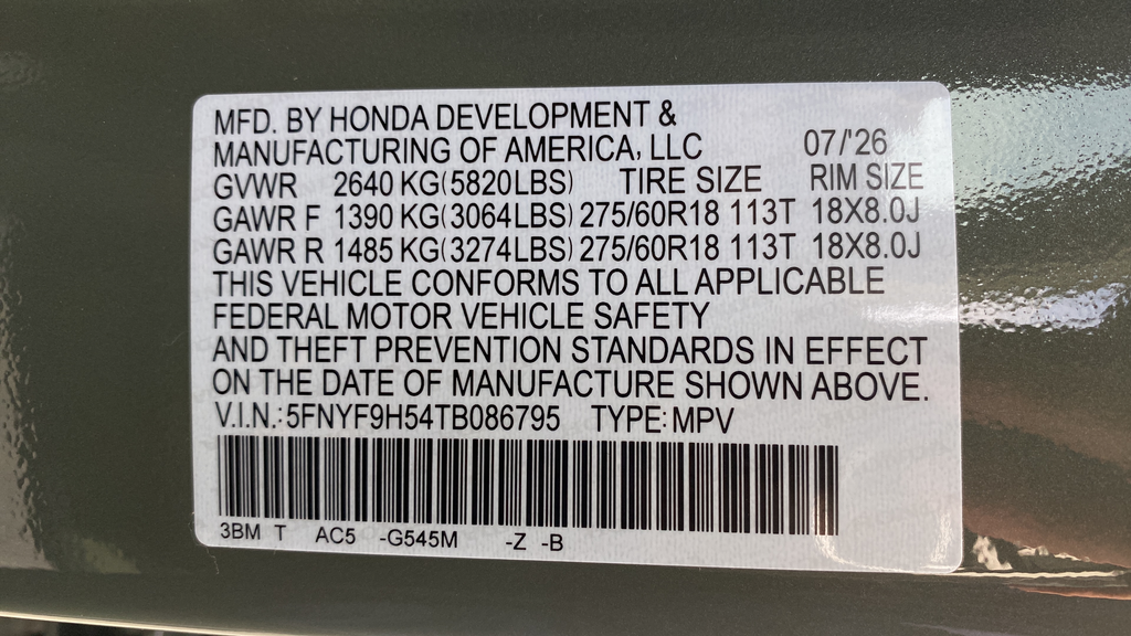 2026 Honda Passport TrailSport