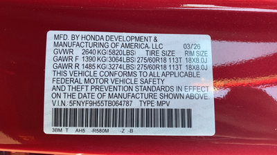 2026 Honda Passport TrailSport Blackout