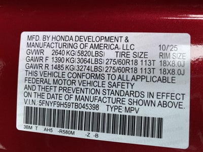 2026 Honda Passport TrailSport Blackout