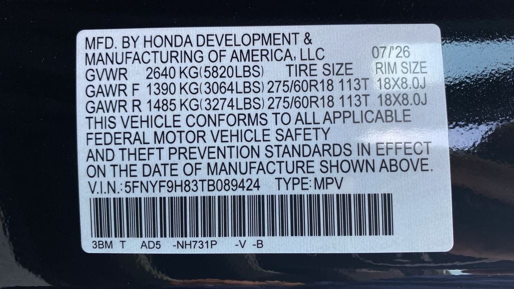 2026 Honda Passport TrailSport Elite