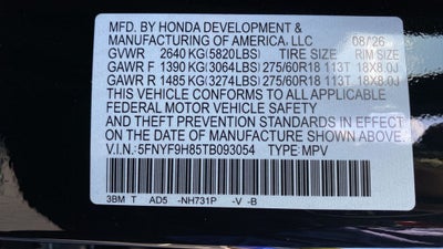 2026 Honda Passport TrailSport Elite