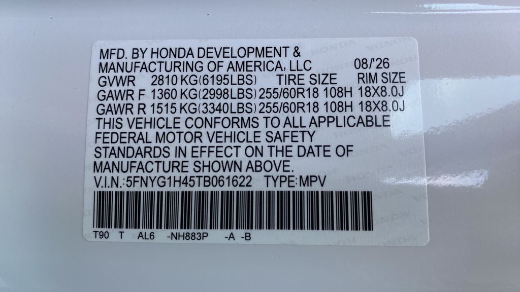 2026 Honda Pilot EX-L