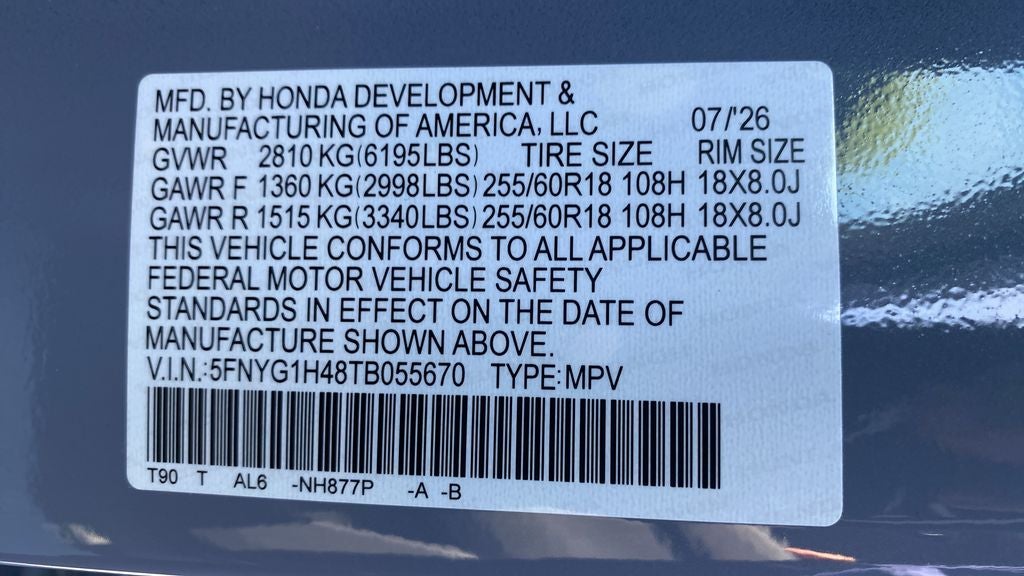 2026 Honda Pilot EX-L