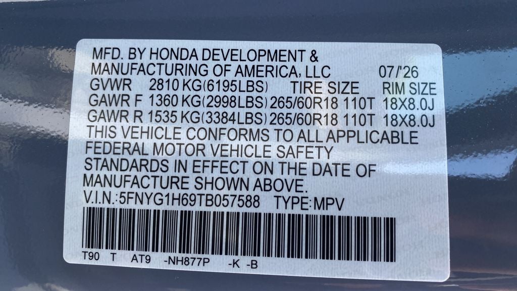 2026 Honda Pilot TrailSport