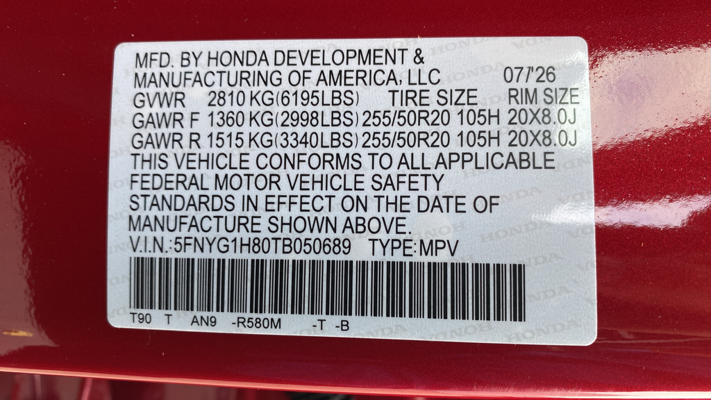 2026 Honda Pilot Elite