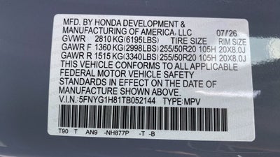 2026 Honda Pilot Elite