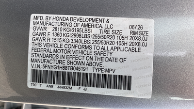 2026 Honda Pilot Elite