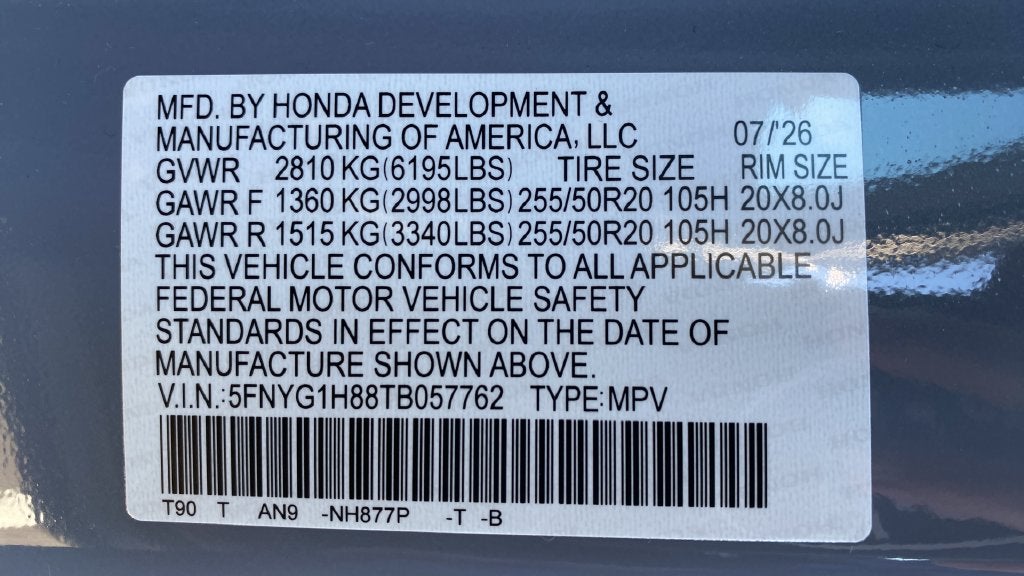 2026 Honda Pilot Elite