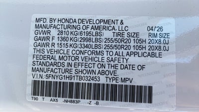 2026 Honda Pilot Black Edition