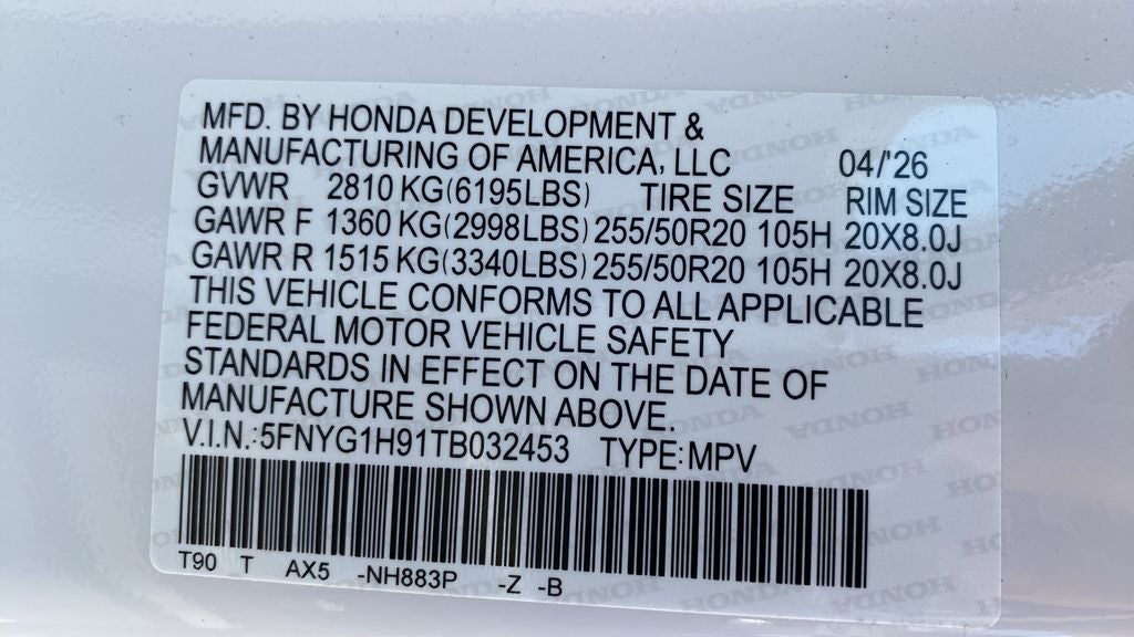 2026 Honda Pilot Black Edition