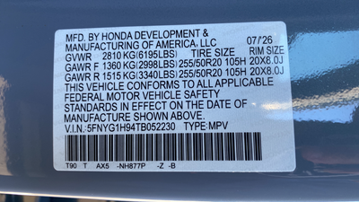 2026 Honda Pilot Black Edition