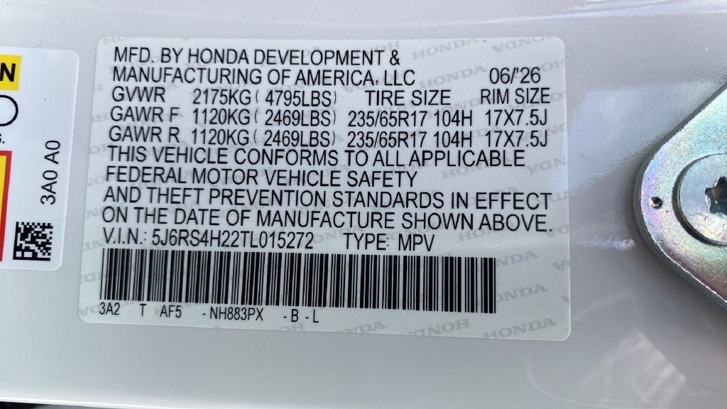 2026 Honda CR-V LX