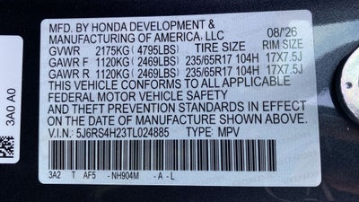 2026 Honda CR-V LX