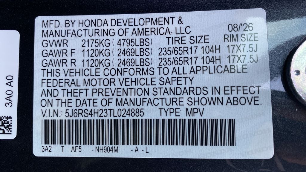 2026 Honda CR-V LX