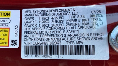 2026 Honda CR-V LX
