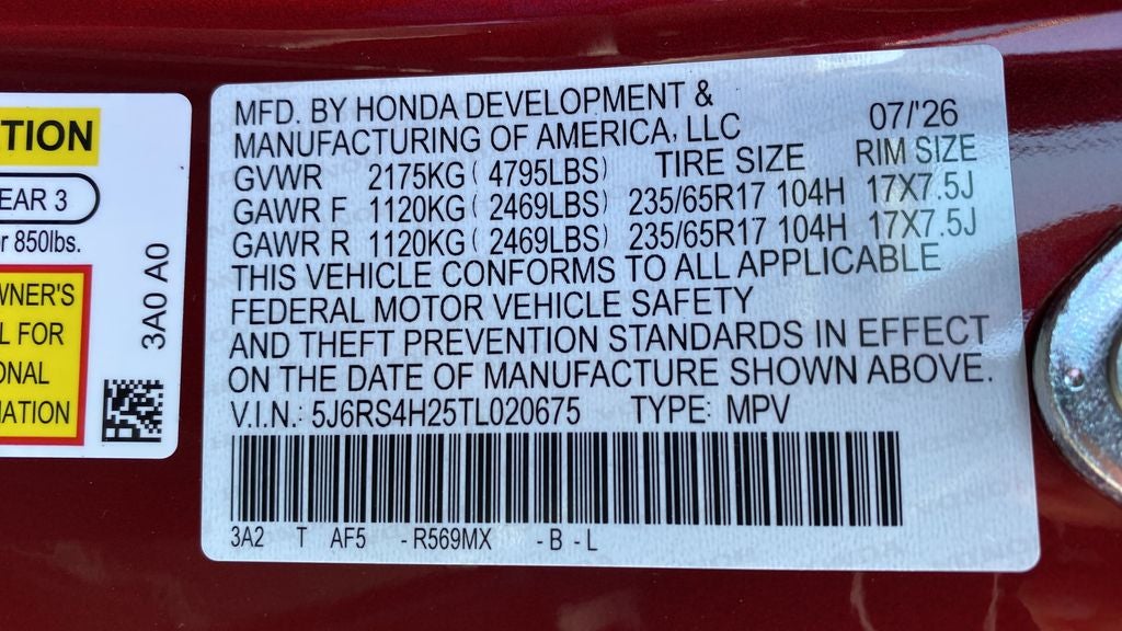 2026 Honda CR-V LX
