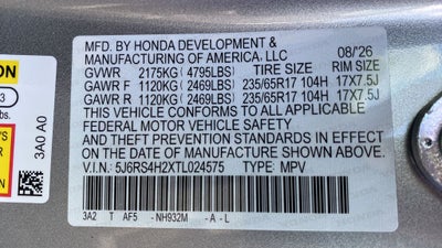 2026 Honda CR-V LX