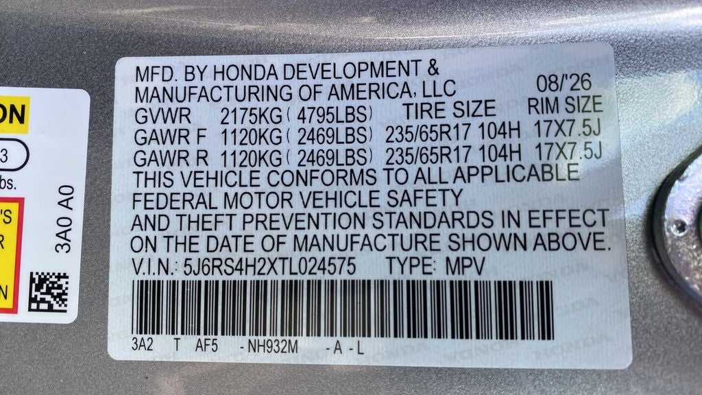 2026 Honda CR-V LX