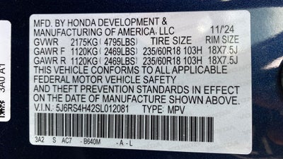 2025 Honda CR-V EX