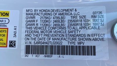 2026 Honda CR-V EX