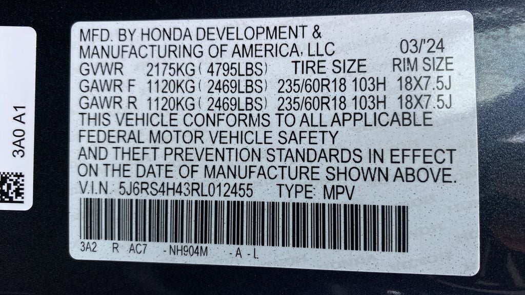 2024 Honda CR-V EX