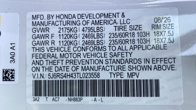 2026 Honda CR-V EX