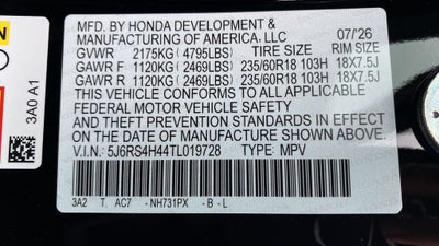 2026 Honda CR-V EX