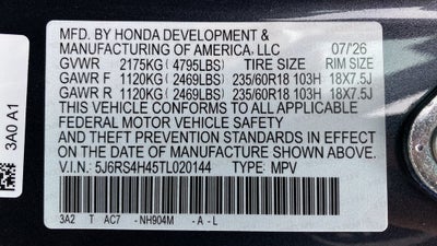 2026 Honda CR-V EX
