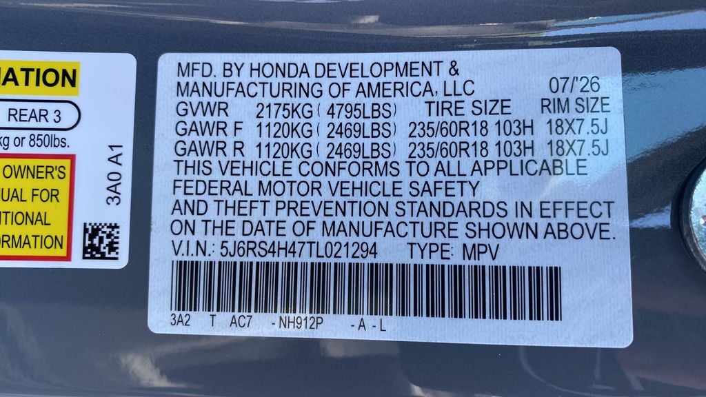 2026 Honda CR-V EX
