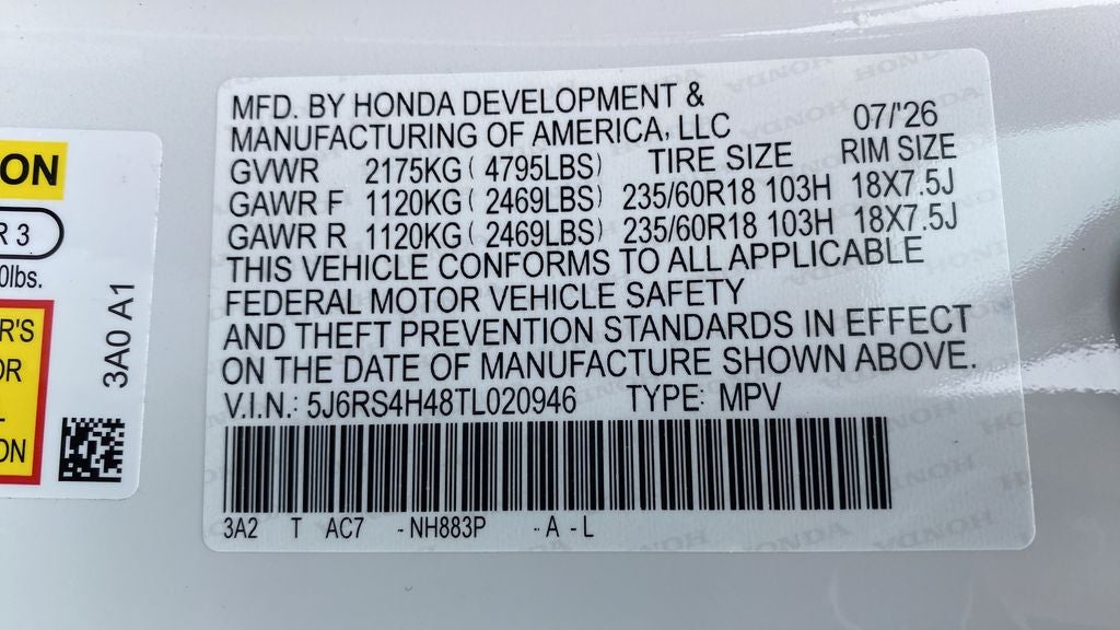 2026 Honda CR-V EX