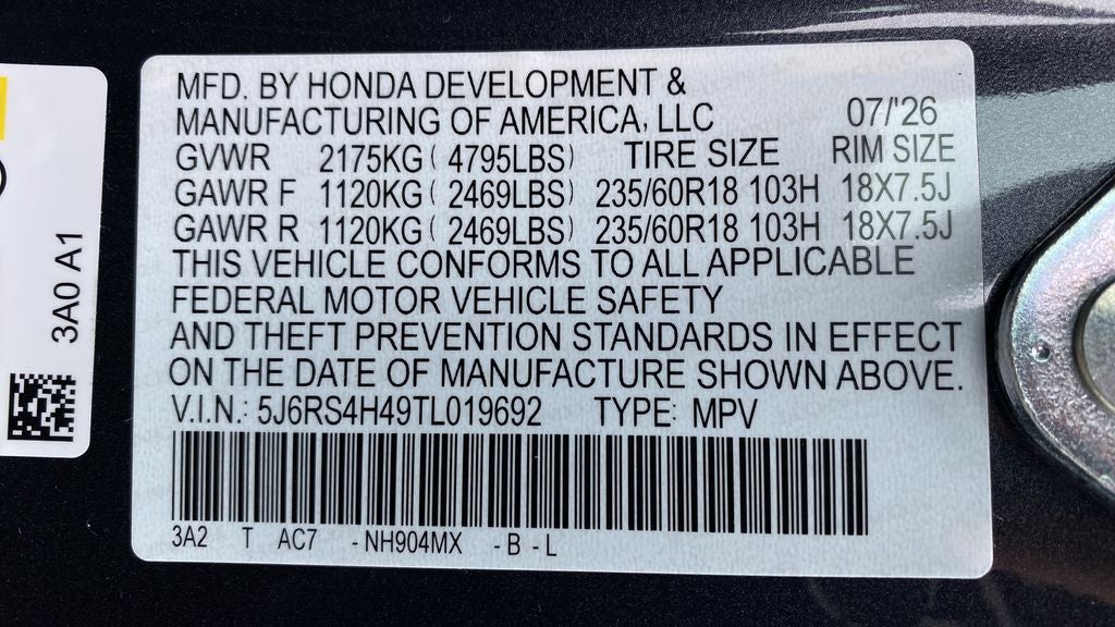 2026 Honda CR-V EX