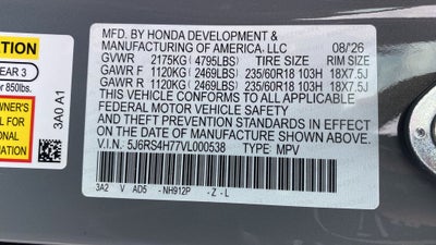 2027 Honda CR-V EX-L