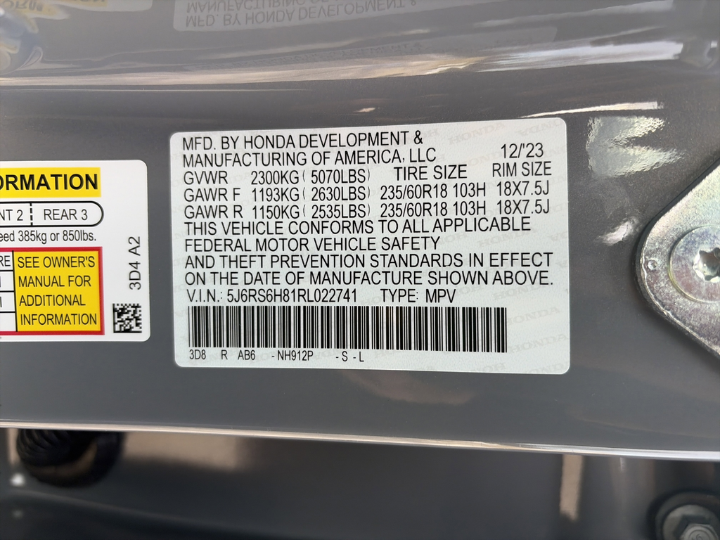 2024 Honda CR-V Hybrid Sport-L