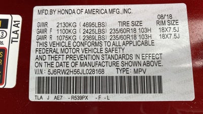 2018 Honda CR-V EX
