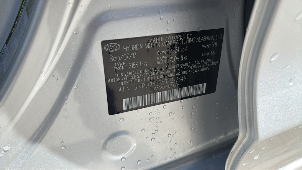 2018 Hyundai Elantra SEL