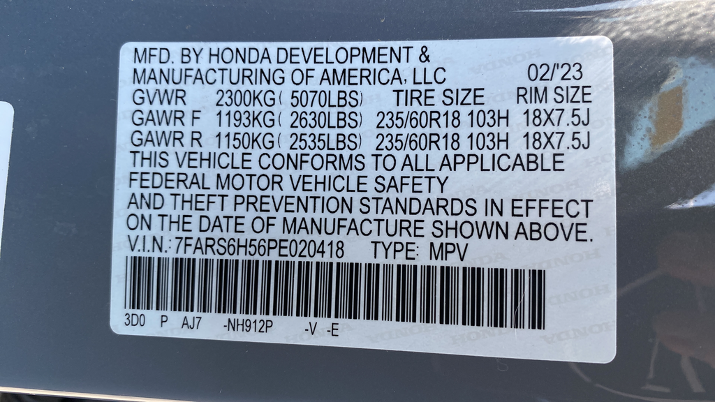 2023 Honda CR-V Hybrid Sport