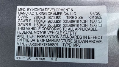 2026 Honda CR-V Hybrid Sport