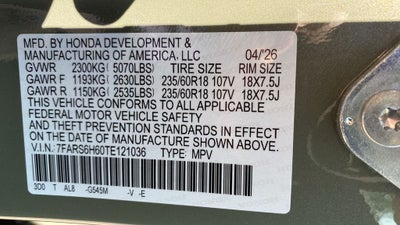 2026 Honda CR-V Hybrid TrailSport