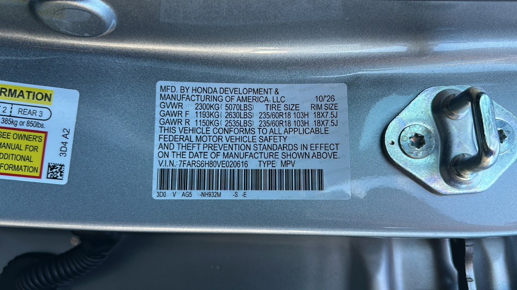 2027 Honda CR-V Hybrid Sport-L