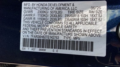 2026 Honda CR-V Hybrid Sport-L