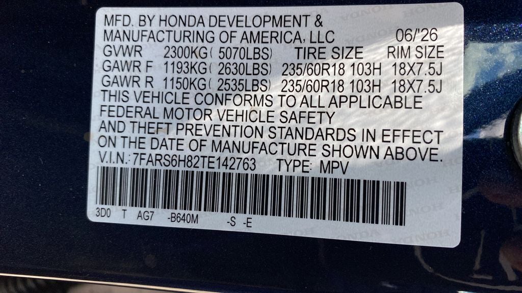 2026 Honda CR-V Hybrid Sport-L