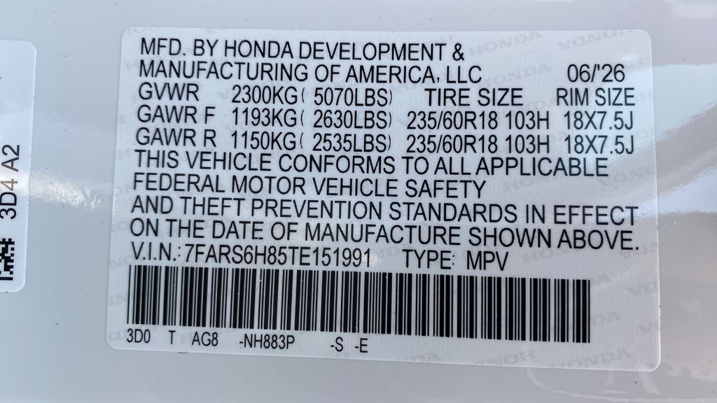 2026 Honda CR-V Hybrid Sport-L