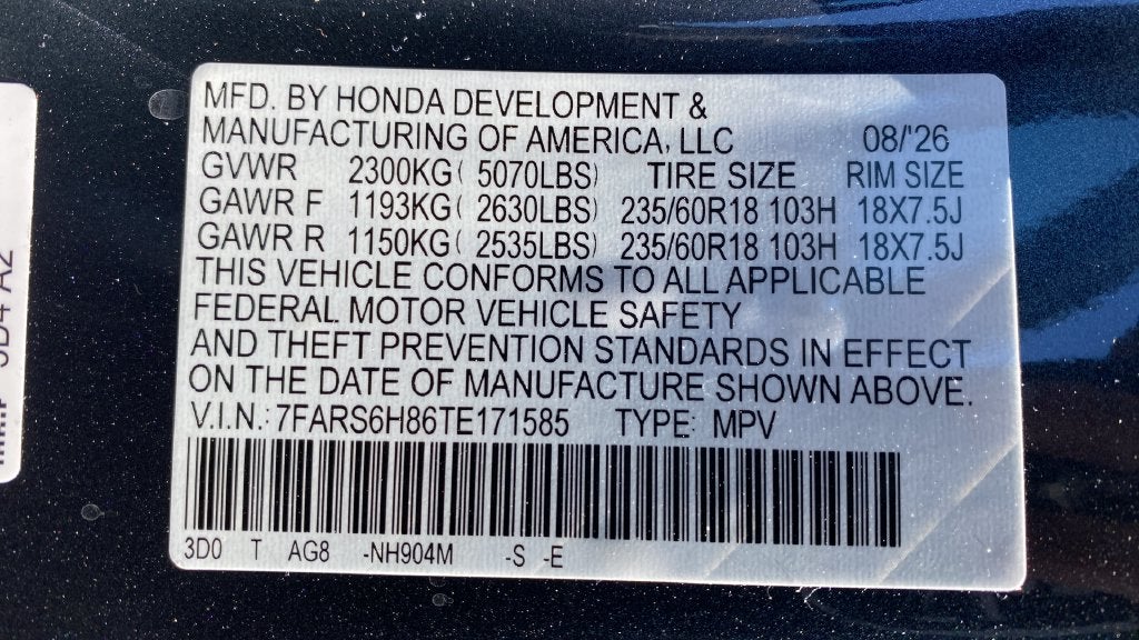 2026 Honda CR-V Hybrid Sport-L