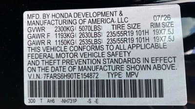 2026 Honda CR-V Hybrid Sport Touring