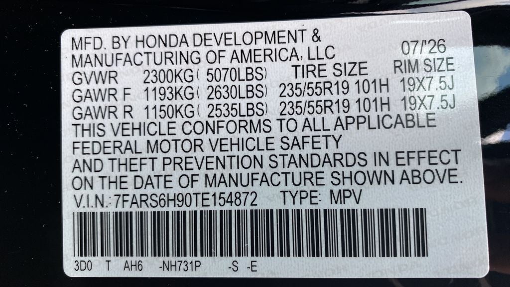 2026 Honda CR-V Hybrid Sport Touring