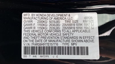 2026 Honda CR-V Hybrid Sport Touring